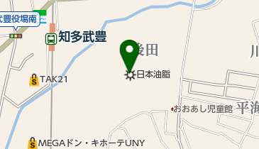 木村化工機株式会社知多作業所の地図画像