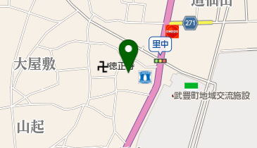 泉万醸造株式会社の地図画像