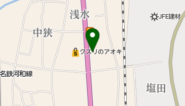 中福モータースの地図画像