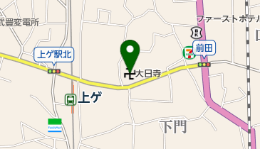 大日寺の地図画像