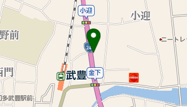 株式会社丸一精肉 本店の地図画像