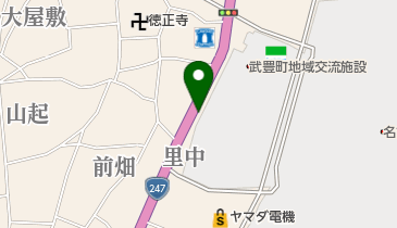 たかね美容室の地図画像