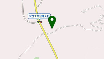 友国作業所の地図画像