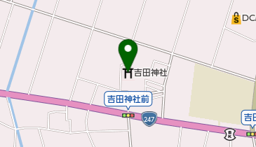 吉田神社の地図画像