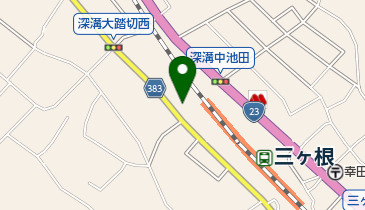 金毛利モータースの地図画像