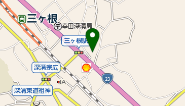 三ケ根自動車工業の地図画像