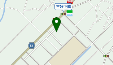 服良三好配送センターの地図画像