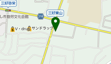 みよし土地改良区の地図画像