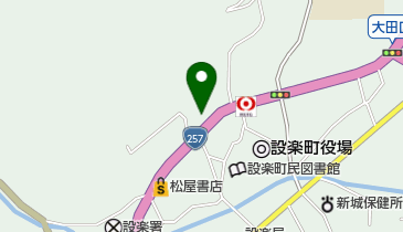 山口屋衣料品店の地図画像