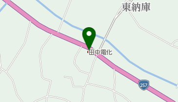 田中電化奥平店の地図画像