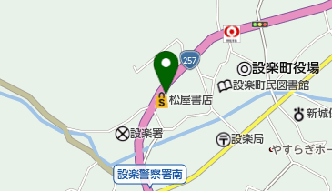 タナベ理容院の地図画像