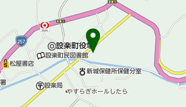 ゆたか家めん処の地図画像
