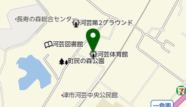 かわげスポーツクラブの地図画像