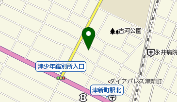 川内鍼灸科の地図画像