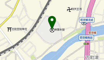 日本防災通信協会三重県支部の地図画像