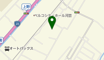 植木レジャーサイクルの地図画像