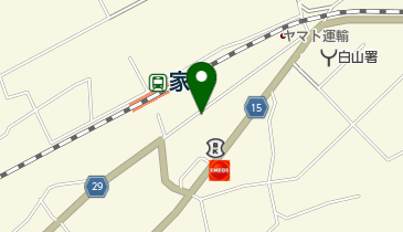 梅田電気商会の地図画像