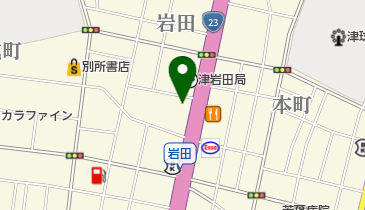 株式会社たなかてれびの地図画像