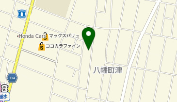 菊一電気の地図画像