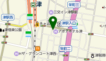 風月堂の地図画像