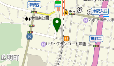 県統一テスト会の地図画像