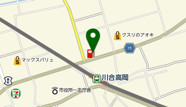 松尾表具店の地図画像