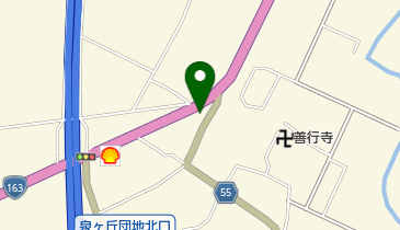 クロワッサンの地図画像