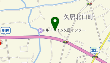 岡副クリーニング店の地図画像