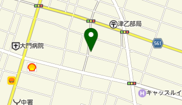 かどのクリーニング店の地図画像