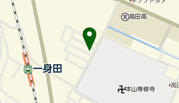 川北ドライクリーニング店の地図画像