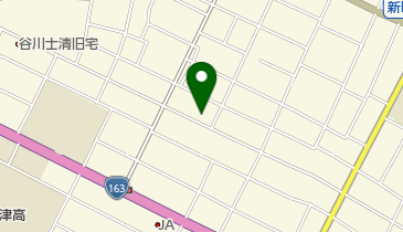 たなかやクリーニング店の地図画像