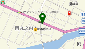 リーガルシューズ津店の地図画像