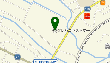 クレハエラストマー労組の地図画像
