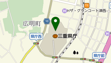 三重県職員労組 組合本部の地図画像