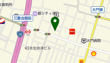 クロロフイル津美顔教室の地図画像