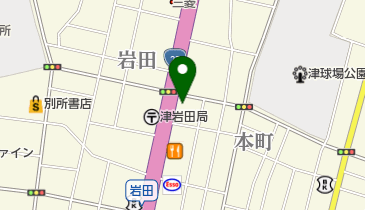 こばやし化粧品店の地図画像