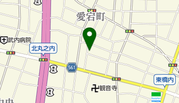 櫻井洗張京染店の地図画像
