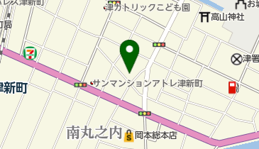 平山モータースの地図画像