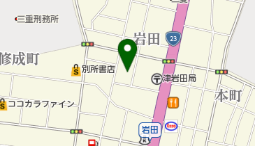 庭岩寺の地図画像