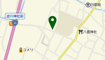 とざわ写真館の地図画像