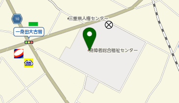 三重県厚生事業団の地図画像