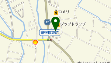 ぜにや 安濃店の地図画像