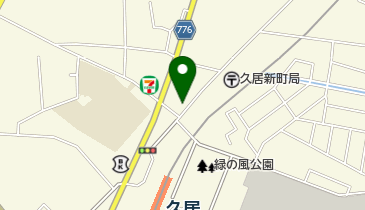 奥田生花店の地図画像