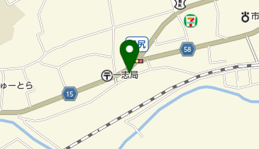 花の店カワイの地図画像