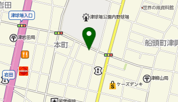坂井釣具店の地図画像