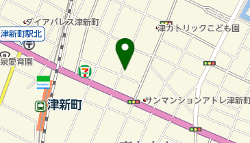 ヘアーサロンアンプーの地図画像