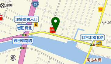 カーム美容室の地図画像