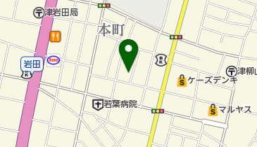 パカバ美容室の地図画像