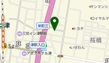 深田美容室の地図画像