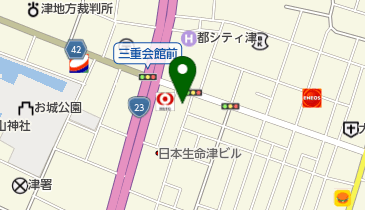 日新火災海上保険株式会社三重中央サービス支店の地図画像